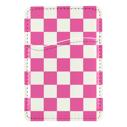 It Girl Checkers II MagSafe Card Holder