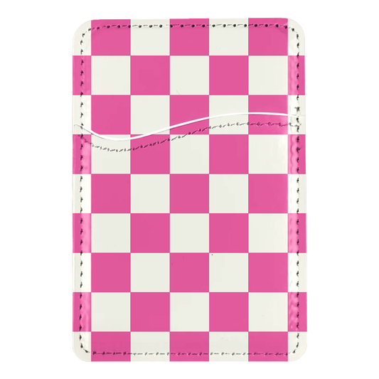 It Girl Checkers II MagSafe Card Holder