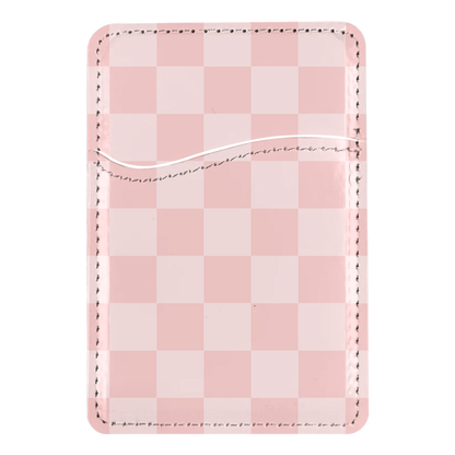 Pinky Swear Checkers MagSafe Card Holder