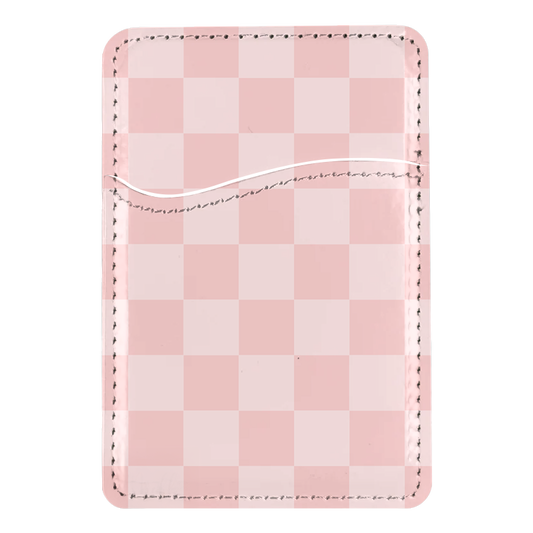 Pinky Swear Checkers MagSafe Card Holder
