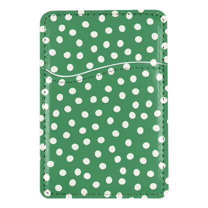 Emerald City Dots MagSafe Card Holder
