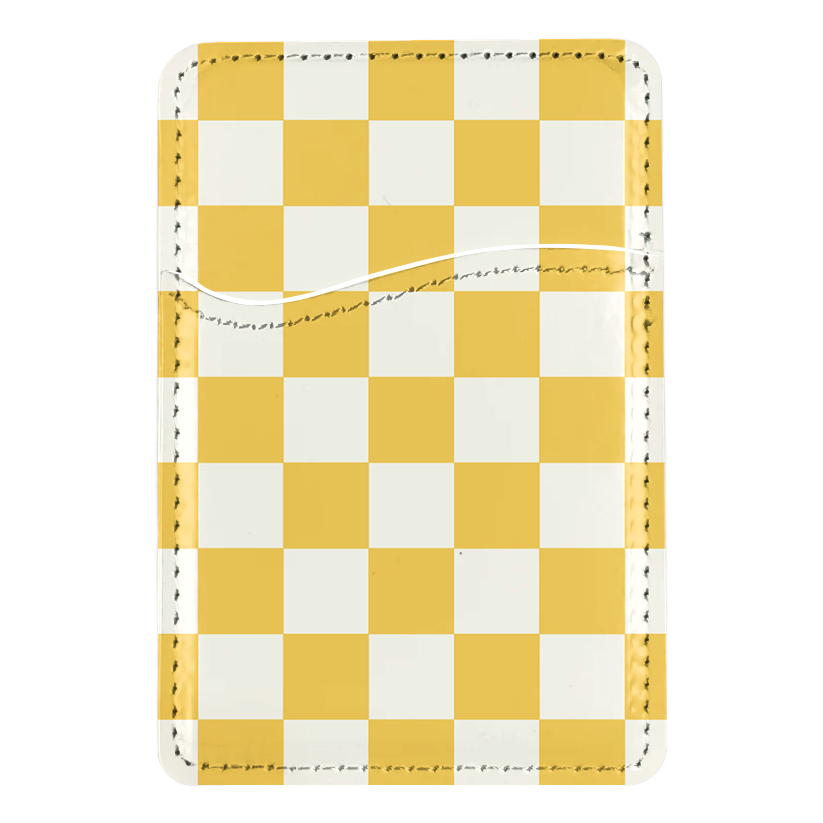 Sunny Checkers II MagSafe Card Holder