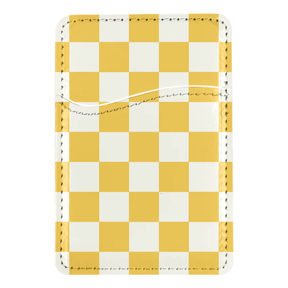 Sunny Checkers II MagSafe Card Holder