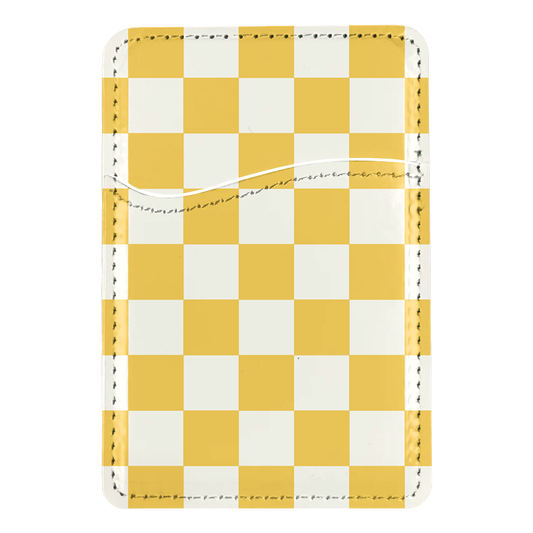 Sunny Checkers II MagSafe Card Holder