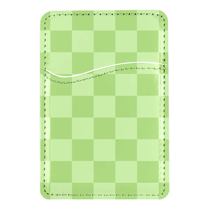 Katydid Checkers MagSafe Card Holder