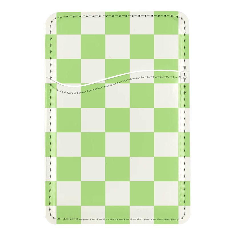 Katydid Checkers II MagSafe Card Holder
