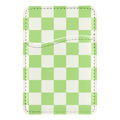 Katydid Checkers II MagSafe Card Holder