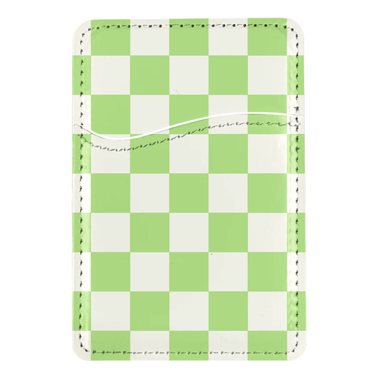 Katydid Checkers II MagSafe Card Holder