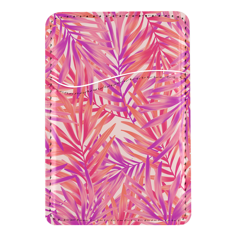 Miami Mood (Pink) MagSafe Card Holder
