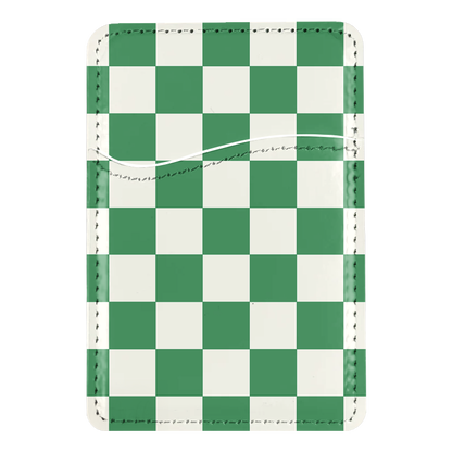 Emerald City Checkers II MagSafe Card Holder
