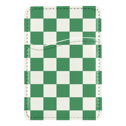 Emerald City Checkers II MagSafe Card Holder