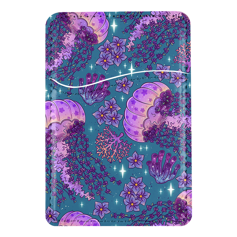 Jellyfish Dreams MagSafe Card Holder