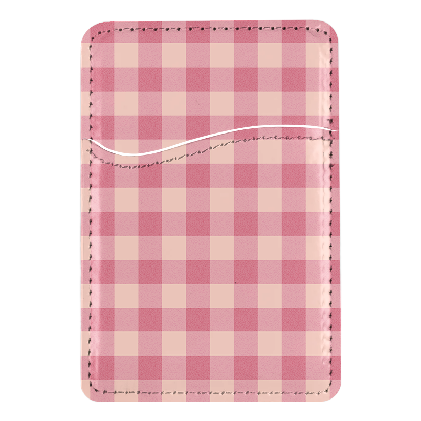 Sugar Gingham MagSafe Card Holder