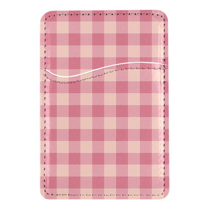 Sugar Gingham MagSafe Card Holder