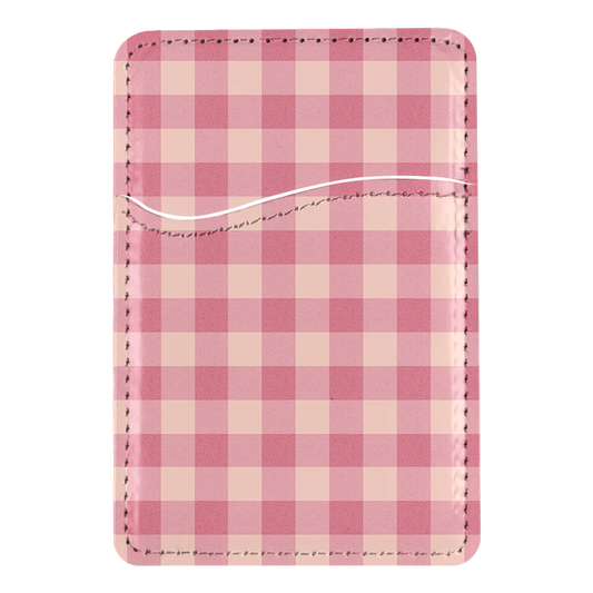 Sugar Gingham MagSafe Card Holder