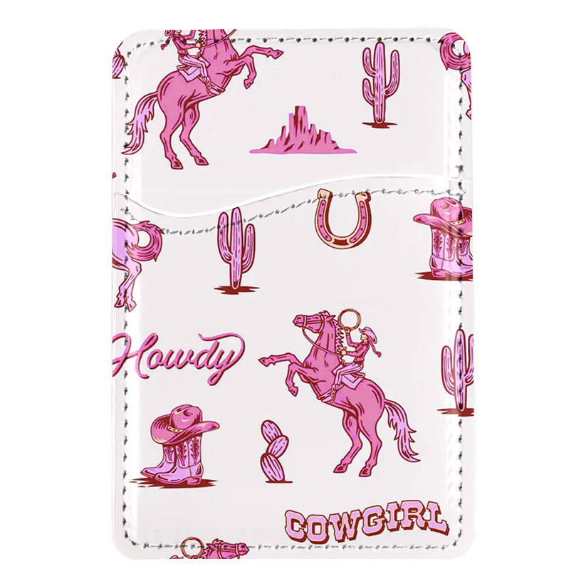 Classic Cowgirl MagSafe Card Holder