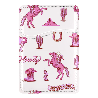 Classic Cowgirl MagSafe Card Holder