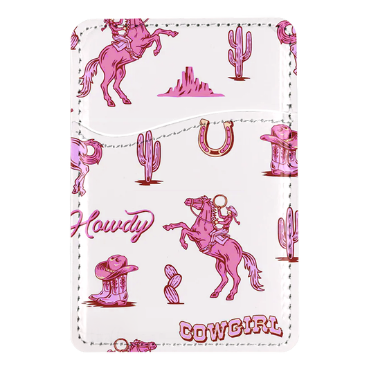 Classic Cowgirl MagSafe Card Holder