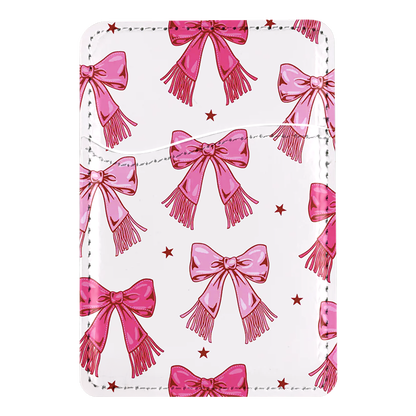 Blush Fringe MagSafe Card Holder