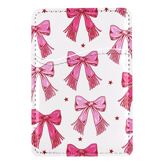Blush Fringe MagSafe Card Holder