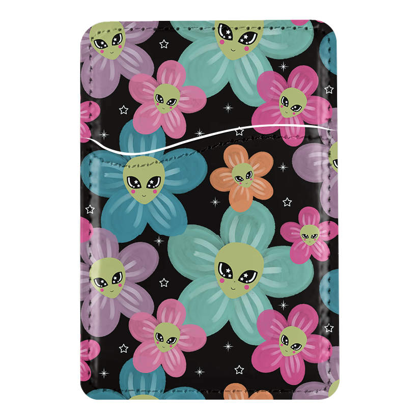 Astroflora MagSafe Card Holder