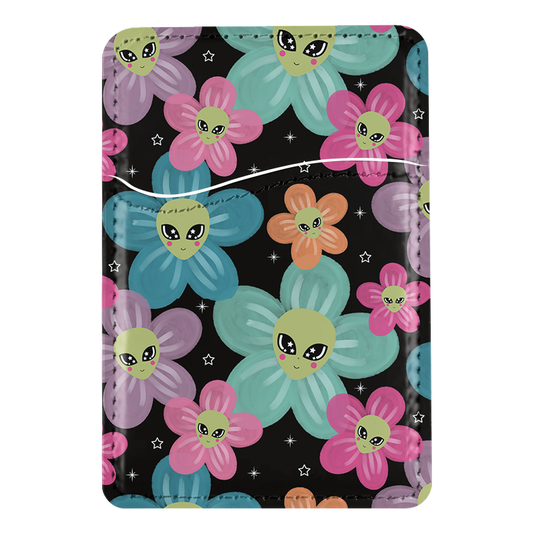 Astroflora MagSafe Card Holder