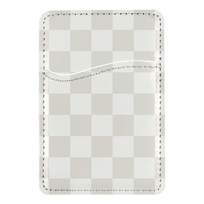 Dust Bunny Checkers MagSafe Card Holder