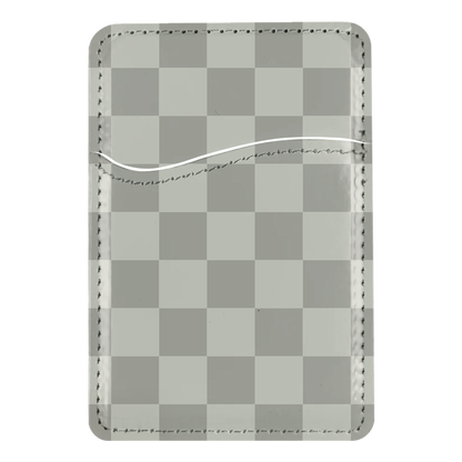 River Rock Checkers MagSafe Card Holder