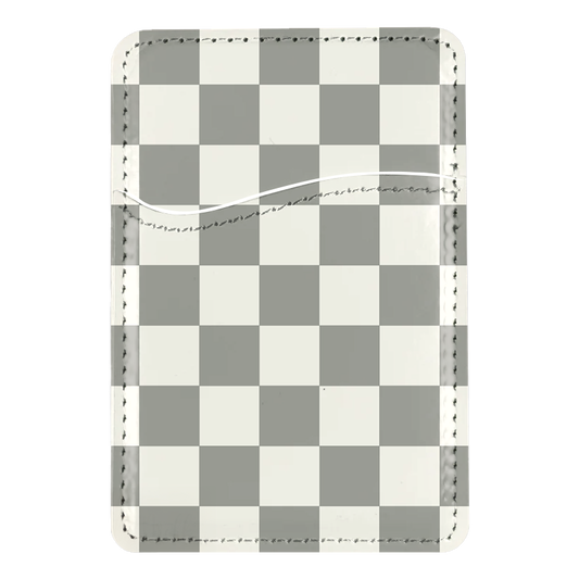 River Rock Checkers II MagSafe Card Holder