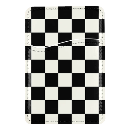 Onyx Checkers II MagSafe Card Holder
