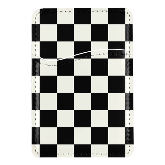 Onyx Checkers II MagSafe Card Holder