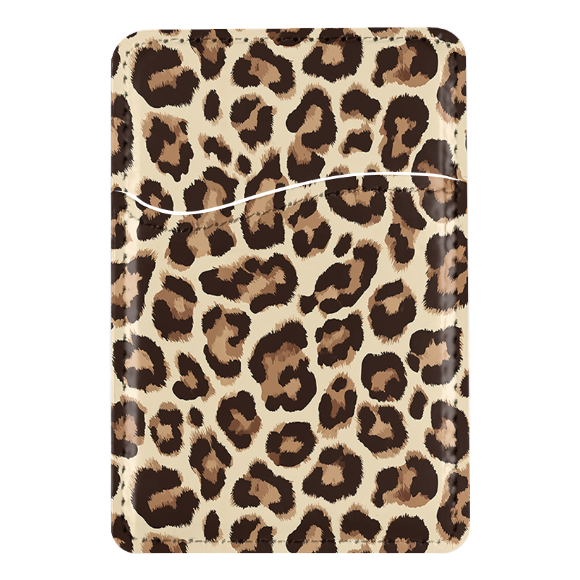 Classic Leopard MagSafe Card Holder