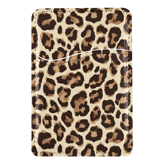 Classic Leopard MagSafe Card Holder