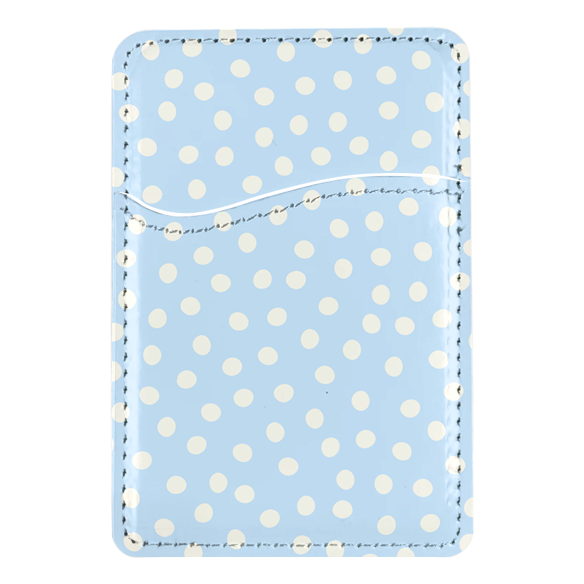 Cloud 9 Dots MagSafe Card Holder