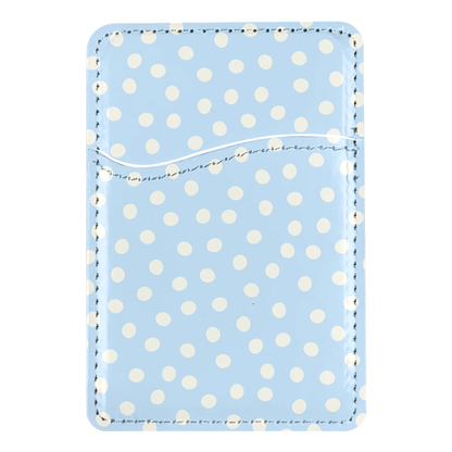 Cloud 9 Dots MagSafe Card Holder