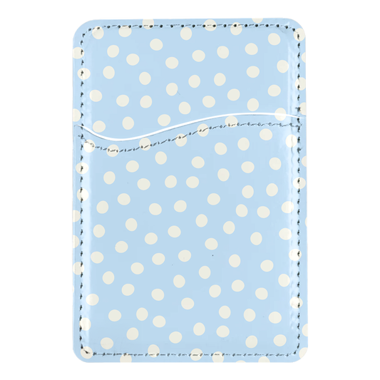 Cloud 9 Dots MagSafe Card Holder