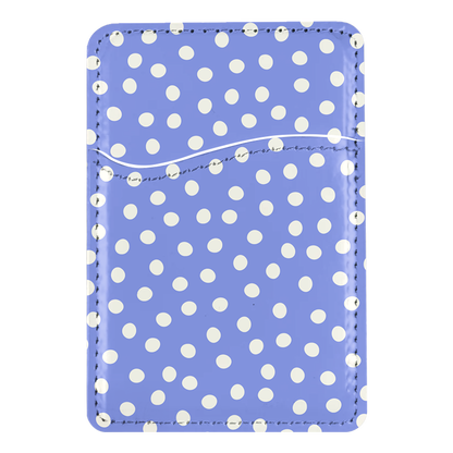 Bluebell Dots MagSafe Card Holder