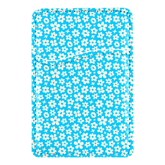 Sky Little Blooms MagSafe Card Holder