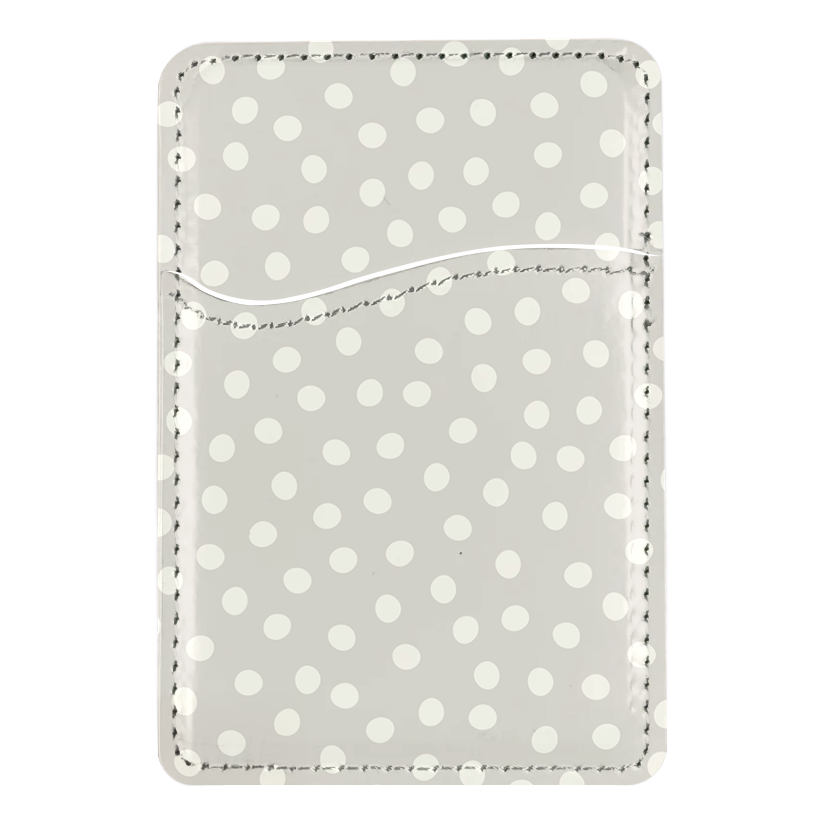 Dust Bunny Dots MagSafe Card Holder