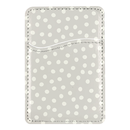 Dust Bunny Dots MagSafe Card Holder