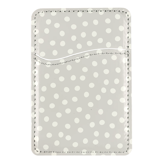 Dust Bunny Dots MagSafe Card Holder
