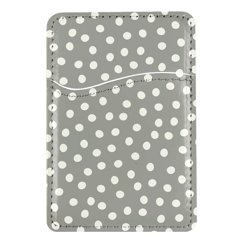 River Rock Dots MagSafe Card Holder