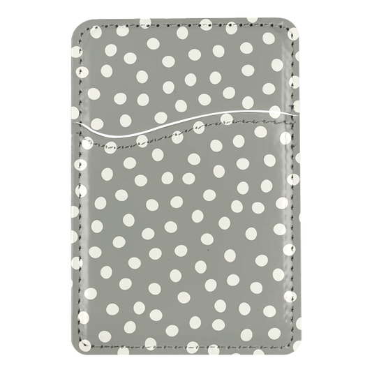 River Rock Dots MagSafe Card Holder