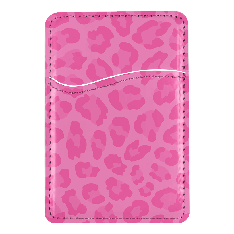 It Girl Leopard MagSafe Card Holder