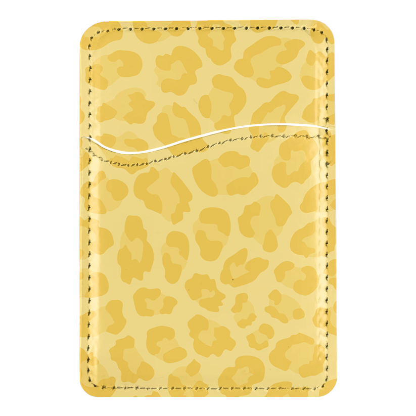 Sunny Leopard MagSafe Card Holder