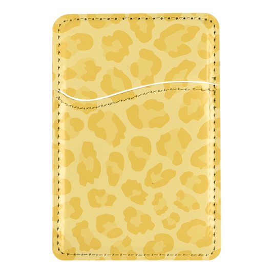 Sunny Leopard MagSafe Card Holder