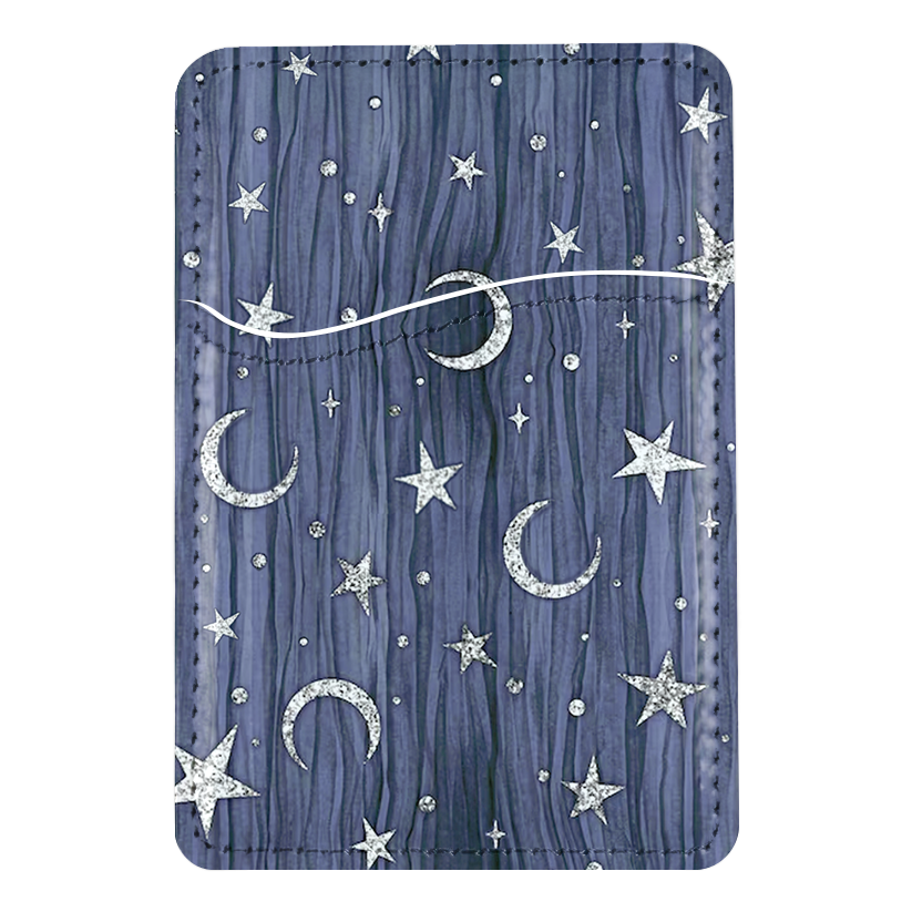 Cosmic Curtain MagSafe Card Holder