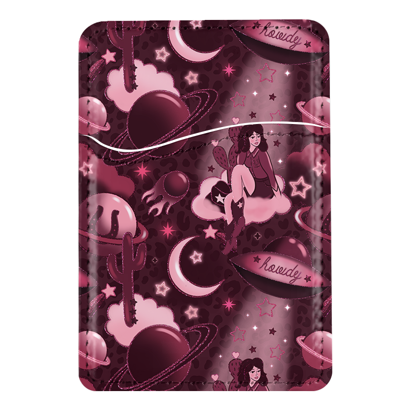 Cosmic Cowgirl MagSafe Card Holder