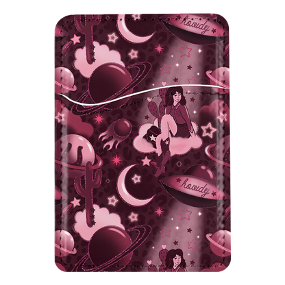Cosmic Cowgirl MagSafe Card Holder