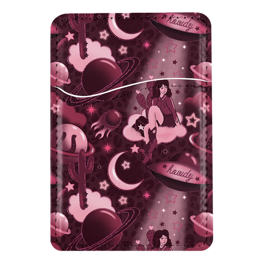 Cosmic Cowgirl MagSafe Card Holder